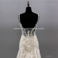 Bridal Sleeveless Ivory Lace Floor Length Cheap Ball Gowns Wedding Dresses For Bride